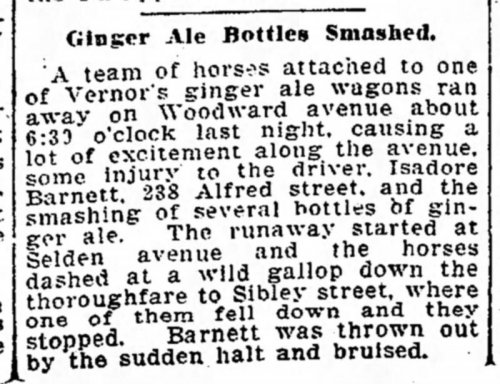 Vernor's Ginger Ale Bottles Smashed DFP July 18, 1907.jpg