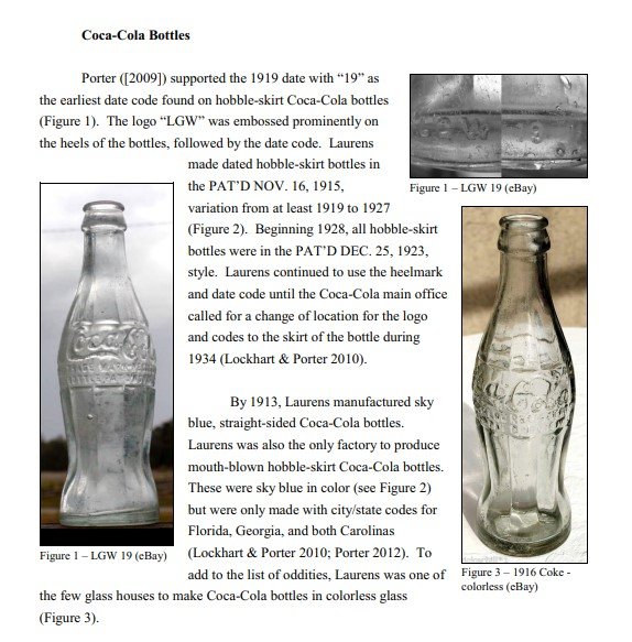 Laurens Glass Works Coca Cola Bottles.jpg